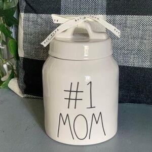 Rae Dunn #1 Mom Mini Canister